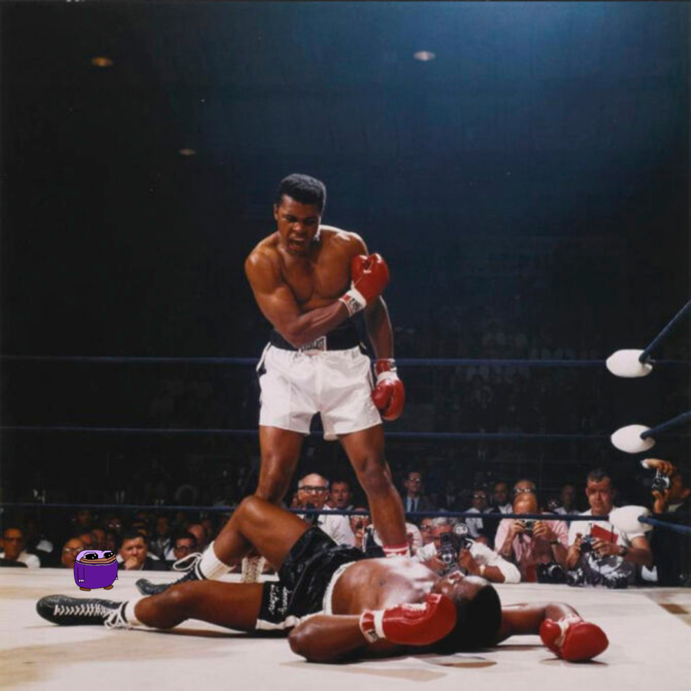 Minimo at Muhammad Ali fight